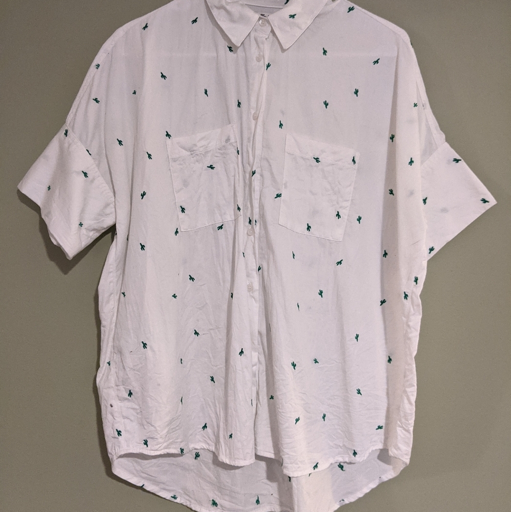 Madewell cactus button down
